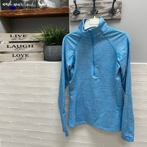 Under Armour Coldgear 1/2 zip pullover w/ thumbholes